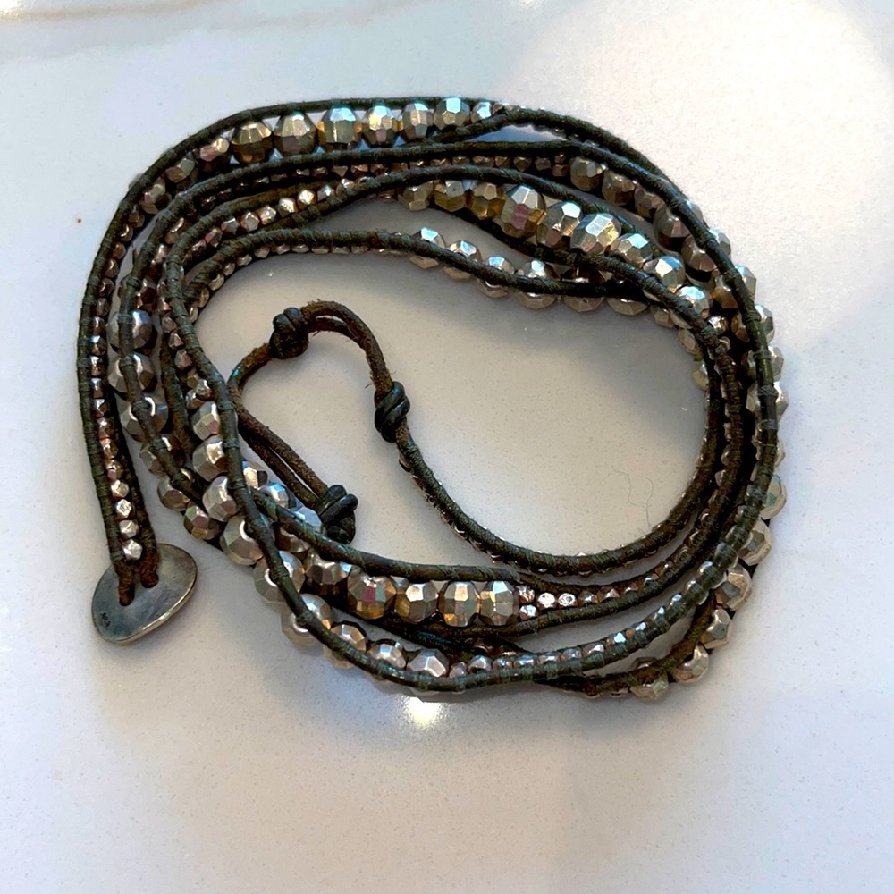 Chan Luu leather wrap bracelet